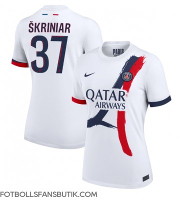 Paris Saint-Germain Milan Skriniar #37 Replika Bortatröja Damer 2024-25 Kortärmad